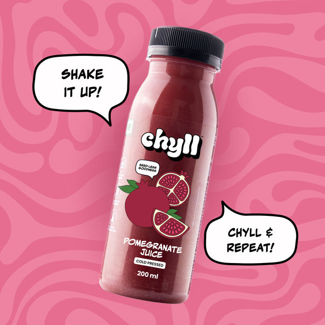 Chyll 100% Fresh Apple Beetroot Carrot Juice - Cold Pressed(200ml), Chyll 100% Fresh Pomegranate Juice - Cold Pressed(200ml) & Chyll 100% Fresh Apple Juice - Cold Pressed(200ml) Combo