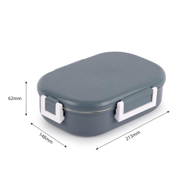 Cello Altro Neo Lunch Box, 700ml, 2 Container Lunch Box for Kids (Colour May Vary)