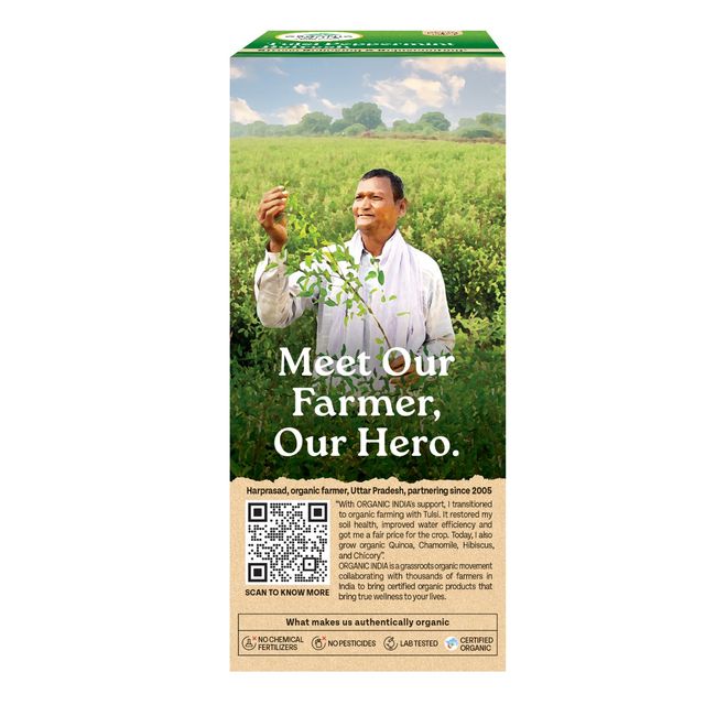 Organic India Basil and Peppermint Organic Herbal Tea
