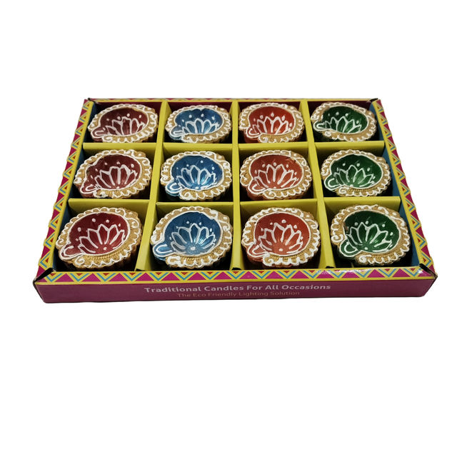 DiaCraft Designer Diya Design3 Assorted
