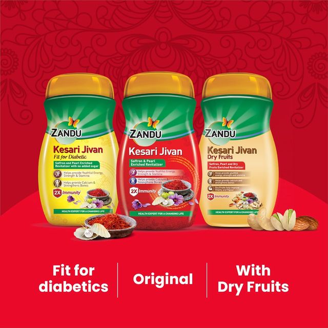 Zandu Kesari Jivan Chyawanprash, Anti Age Action Formula | Provides Youthful Energy