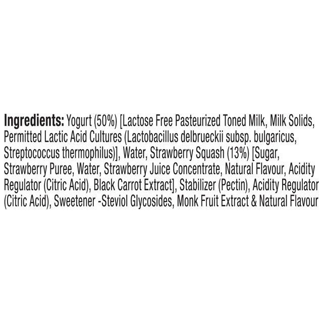 Epigamia Greek Yogurt Smoothie- Strawberry 180 ml Combo
