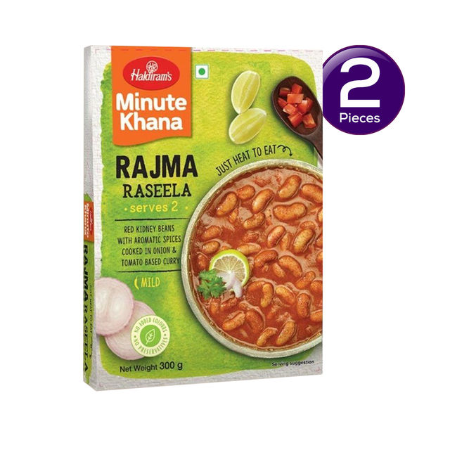 Haldiram's Ready To Eat Rajma Raseela 300 g Combo
