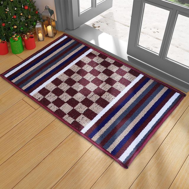 Status New Iris Mat 38 Cm x 58 Cm - Maroon