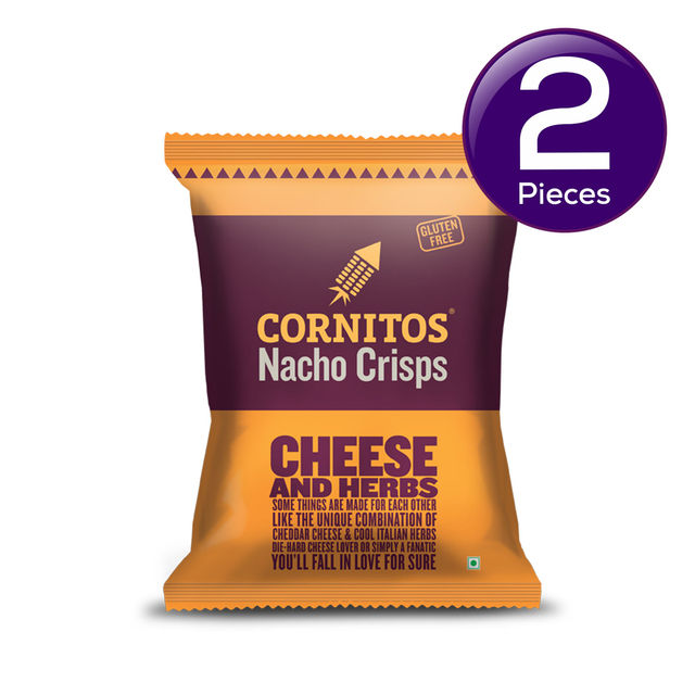 Cornitos Nacho Chips - Cheese And Herbs 55 g Combo