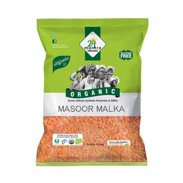 24 Mantra Organic Lentil Malka Dal