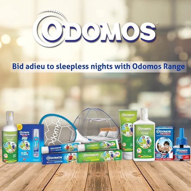 Odomos Cream-Non-Sticky Mosquito-Repellent Tube