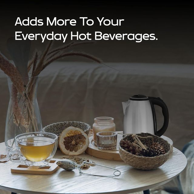 ZunVolt 1.8L Electric Kettle | 1.8 L | Silver | Black