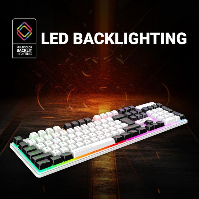 Ant Esports Mk1700 Wired Rgb Membrane Keyboard