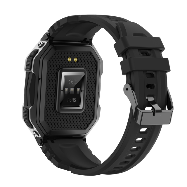 Fire-Boltt Shark Smartwatch | 1.82" Display | BT Calling - Black