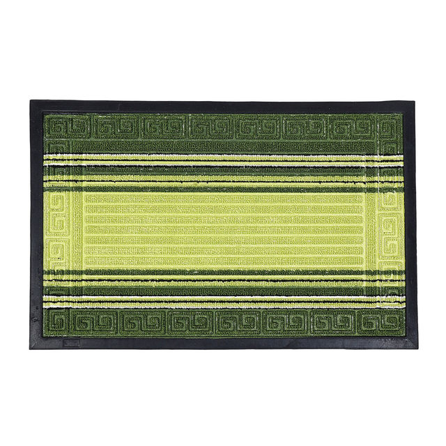 Status New Rubber Border Mat | 38 x 58 cm - Green
