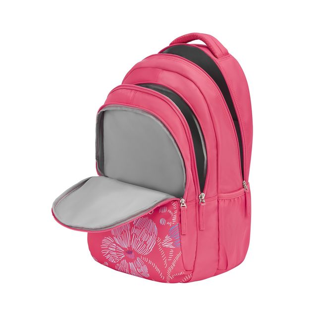Genie Women's Nylon 36 L Backpack | Pink - 19 Inches