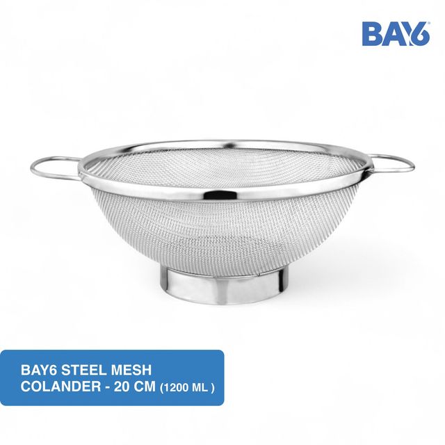 BAY6 Steel Mesh Colander - 20 cm (1200 ml)