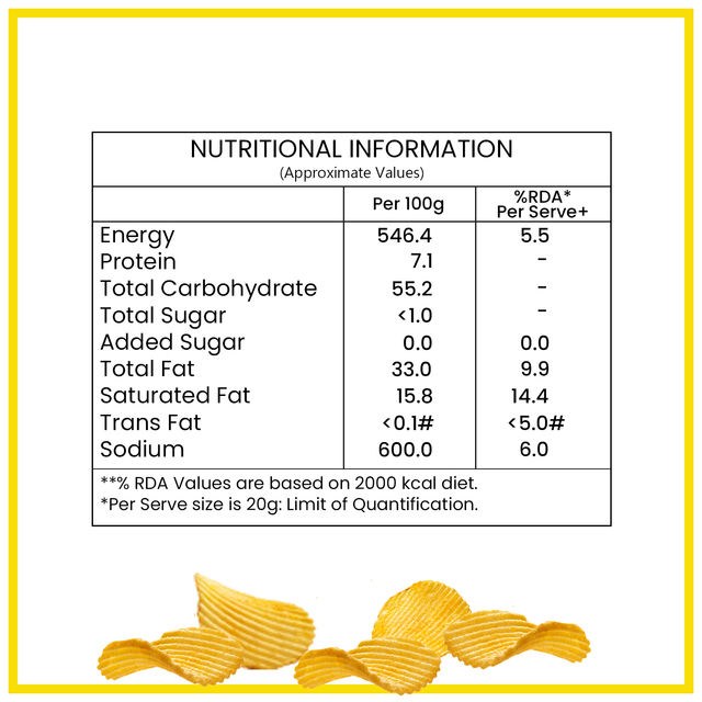Haldiram's Chips Classic Salted 60 g Combo
