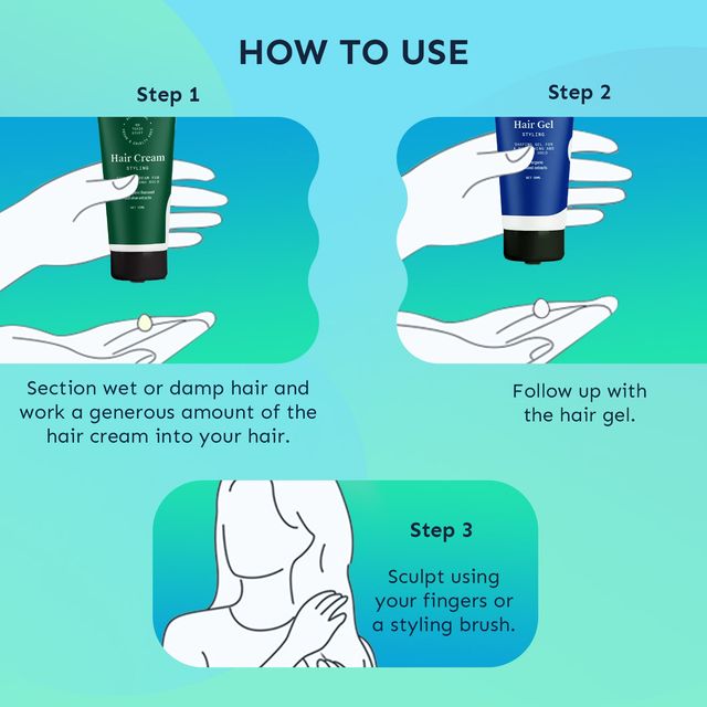 Arata Cream & Gel Styling Mini Combo