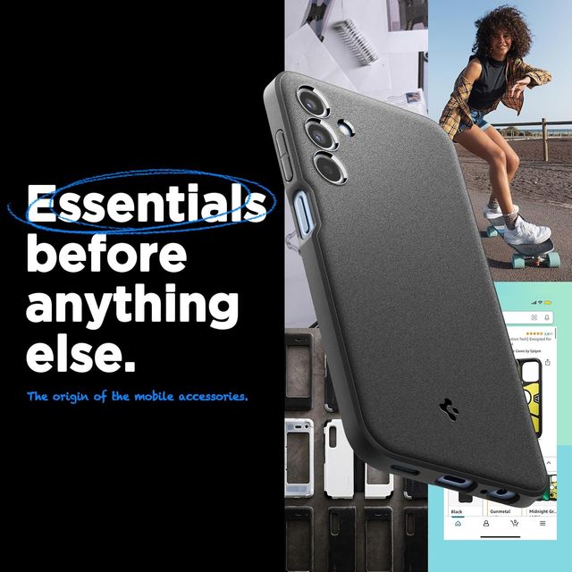 Spigen EssentialESS GalM15 5G SndBlst MttBK