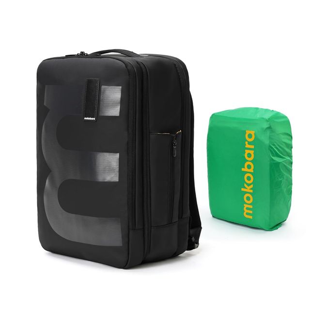 Mokobara Unisex Solid Polyester 45 L Sturdy Handle Travel Backpack | Crypto