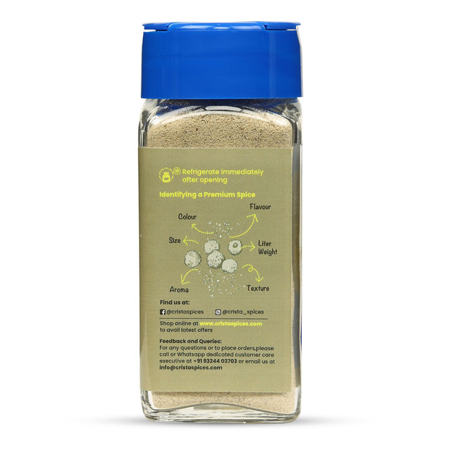CRISTA Indian White Pepper Powder