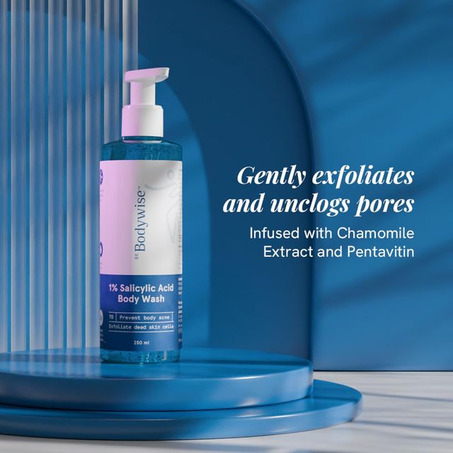 Be Bodywise 1% Salicylic Acid Body Wash & Loofah