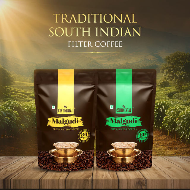 Continental Malgudi 60 Degree Filter Coffee - Pouch