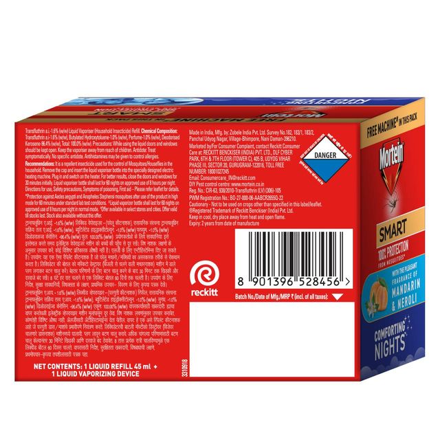 Mortein Insta5 Mosquito Repellent Machine and Refill