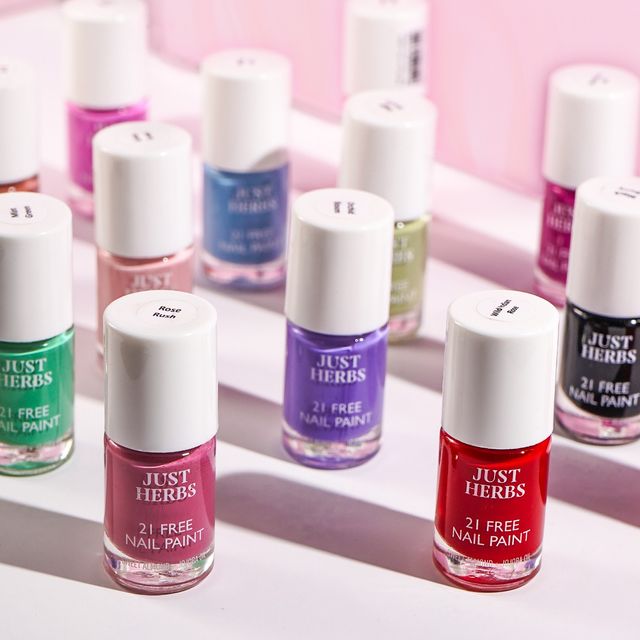 Just Herbs Nail Paint (Orchid Bloom)