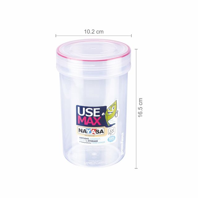 Nayasa Use Max Glaze Container Set 1000 ml - Assorted