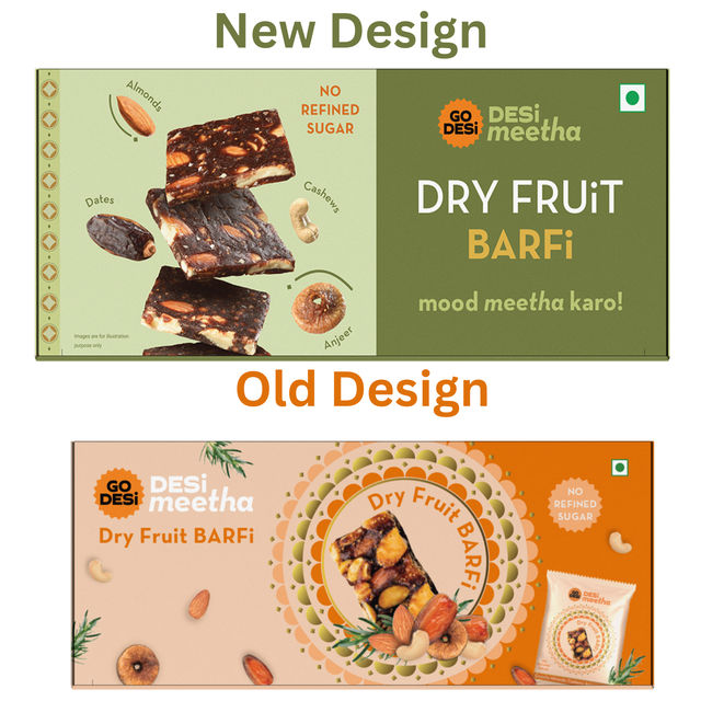 Tangy Imli (Tamarind) 10 Pcs Sour Candy | No Refined Sugar | Lollipop By Go Desi (10pc) & Dry Fruit Barfi, 6 Pcs | No Added Refined Sugar | Single Packs | Burfi | Sweets | By Go Desi (120g) Combo