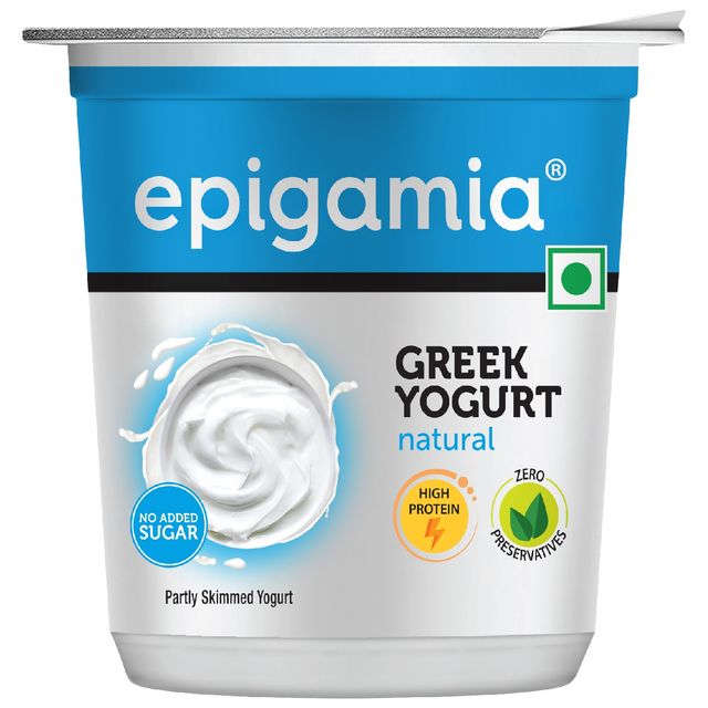 Epigamia Greek Yogurt- Natural 400 g Combo