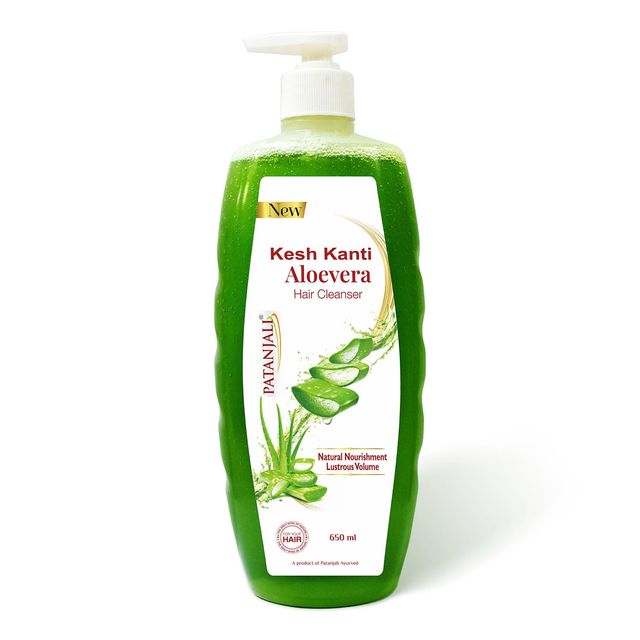 Patanjali Kesh Kanti Aloevera Hair Cleanser Natural Nourishing Shampoo For Thick & Strong Hair