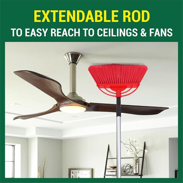 HIC Floor Cleaning Brush | Extendable Rod | Assorted