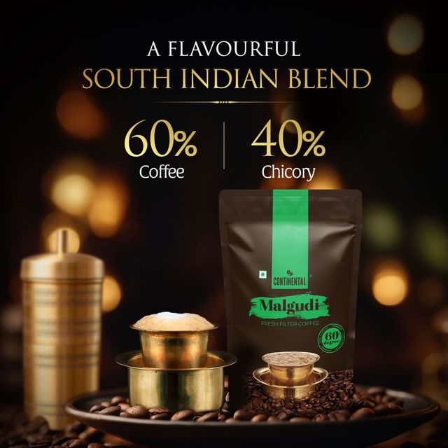 Continental Malgudi 60 Degree Filter Coffee - Pouch