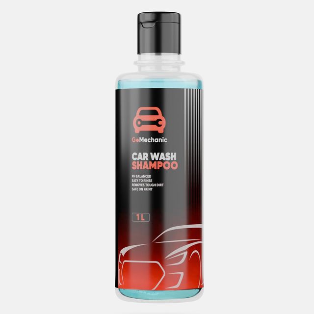 Gomechanic Car Shampoo 1L-High Foam For Deep Cleaning-Remove Tough Dirt-Safe On Paint - Ph Neutral 1 pc X 2 ComboGomechanic Car Shampoo 1L-High Foam For Deep Cleaning-Remove Tough Dirt-Safe On Paint - Ph Neutral 1 pc X 2 Combo