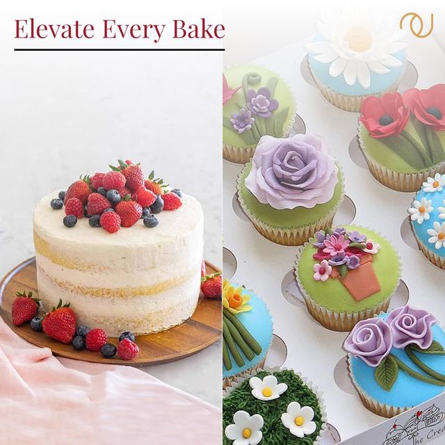 Frenchware Cake Making | Cookie Moulds, Fondant Tools, Food Grade ABS, for Baking & Decor
