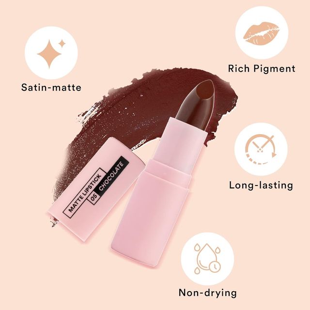 SUGAR POP Lipstick - Chocolate | Smudge Proof