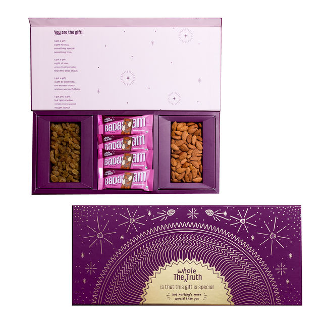 The Whole Truth Baadam Curated Chocolate Gift Box