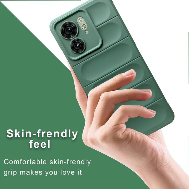 Artistque Case For Motorola Moto Edge 40 5g Back Cover - Liquid Stripe Cover Silicone