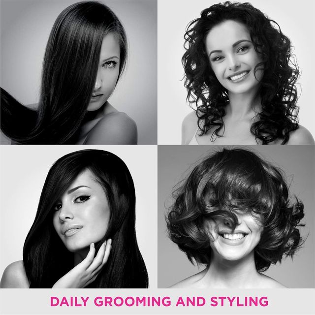 VEGA Shampoo Hair Comb - Large Hmbc-406 | Black