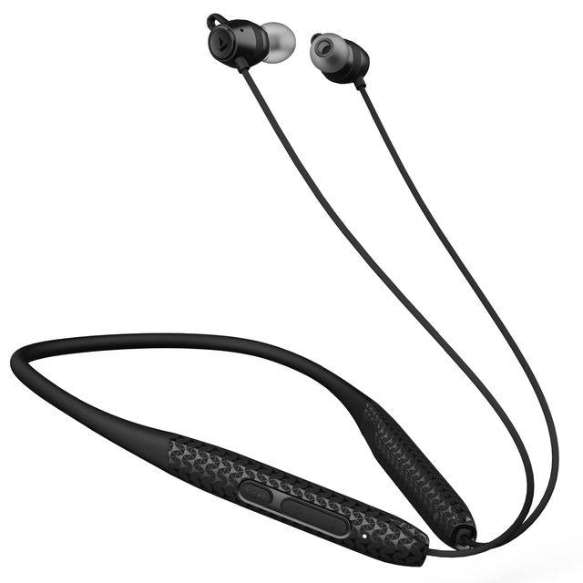 boAt Rockerz 255 Max Bt Neckband W - 60H Playtime Eq Modes Power Magnetic Earbuds Stunning Black