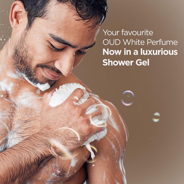 Bella Vita Luxury OUD WHITE Body Wash Refreshing Shower Gel for Deep Cleansing