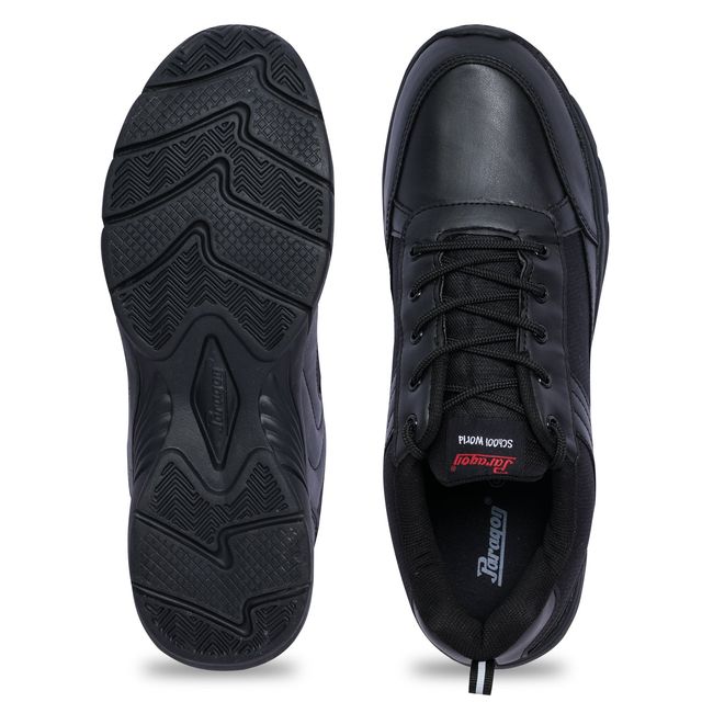 Paragon Boys School Shoes With Lace - UK 2 | Comfortable and Lightweight