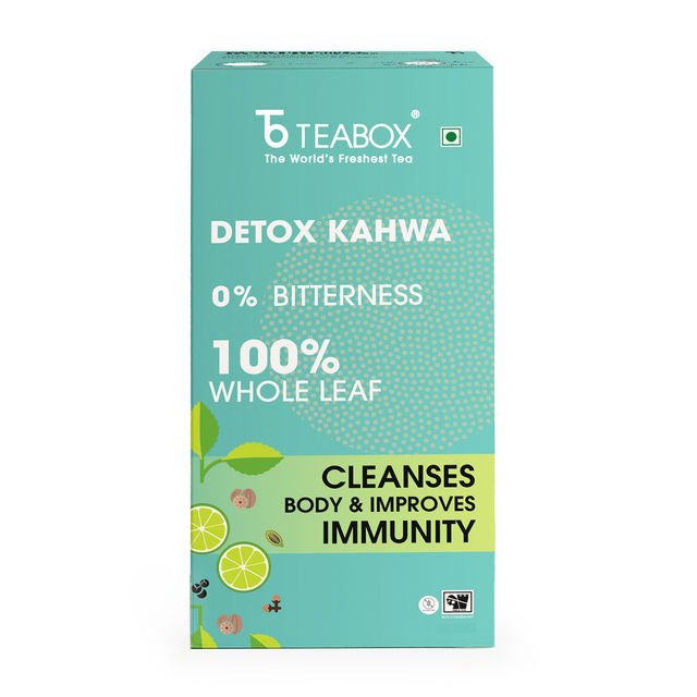 Teabox Detox Kahwa - Fresh Spiced Green Tea
