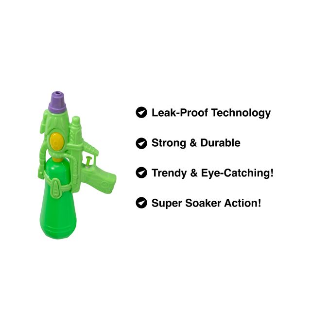 Tom Uncle Medium Holi Water Pichkari | Green
