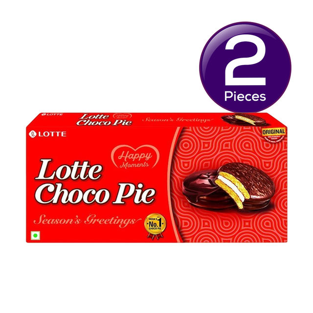 Lotte Choco Pie Season's Greeting Gift Pack 552 g Combo