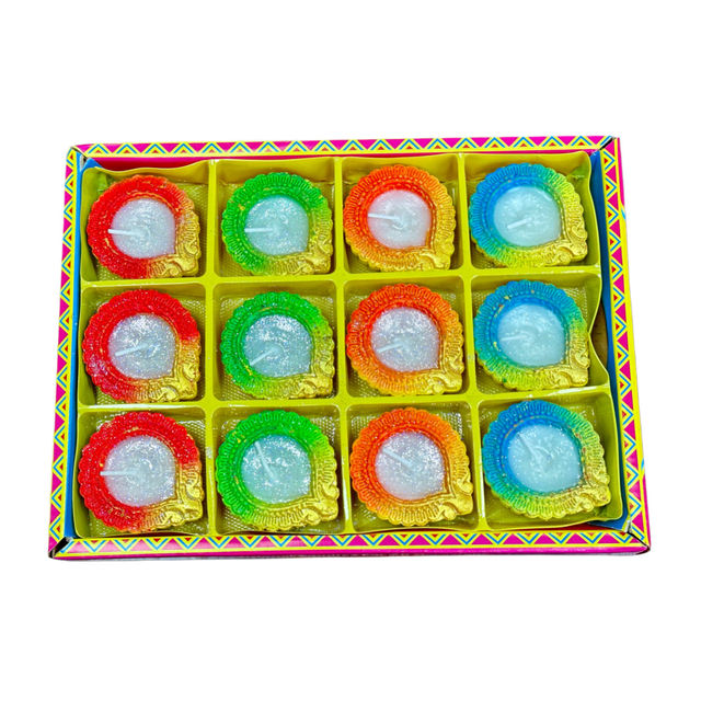 DiaCraft Designer Wax Diya Assorted