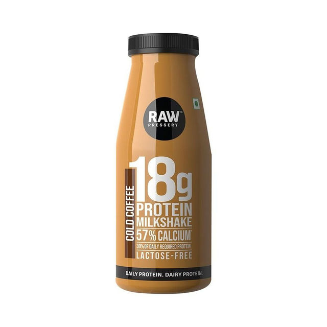 Raw Pressery 18g Protien Coffee Milkshake