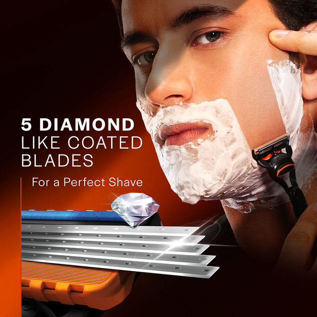 Gillette Fusion Proglide Flexball Manual Shaving Razor Blades Cartridge