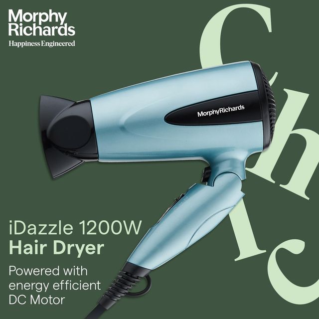 Morphy Richards iDazzle HD121DC 1200W Hair Dryer - Foldable Design