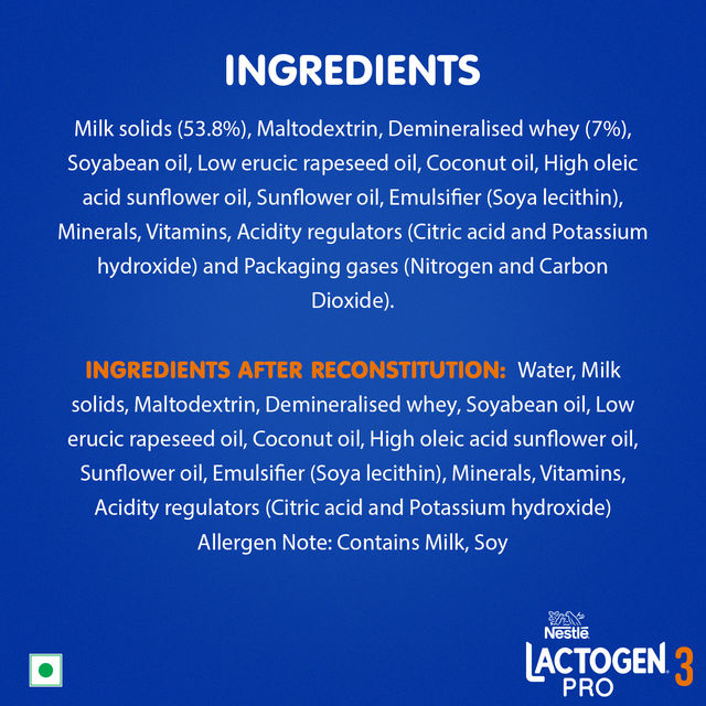 Nestle LACTOGEN Pro 3, Follow-up Formula Powder 400 g Combo