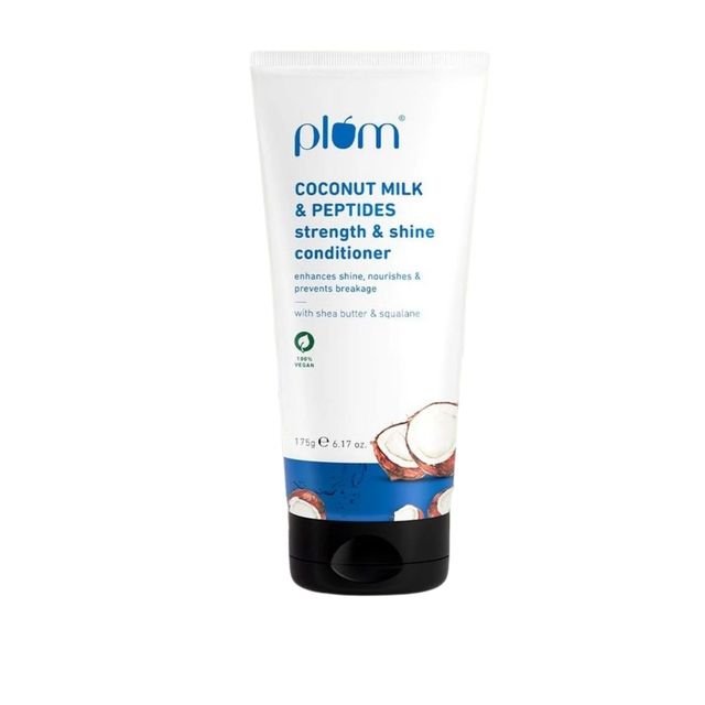 Plum Coconut Milk & Peptides Strength & Shine Conditioner